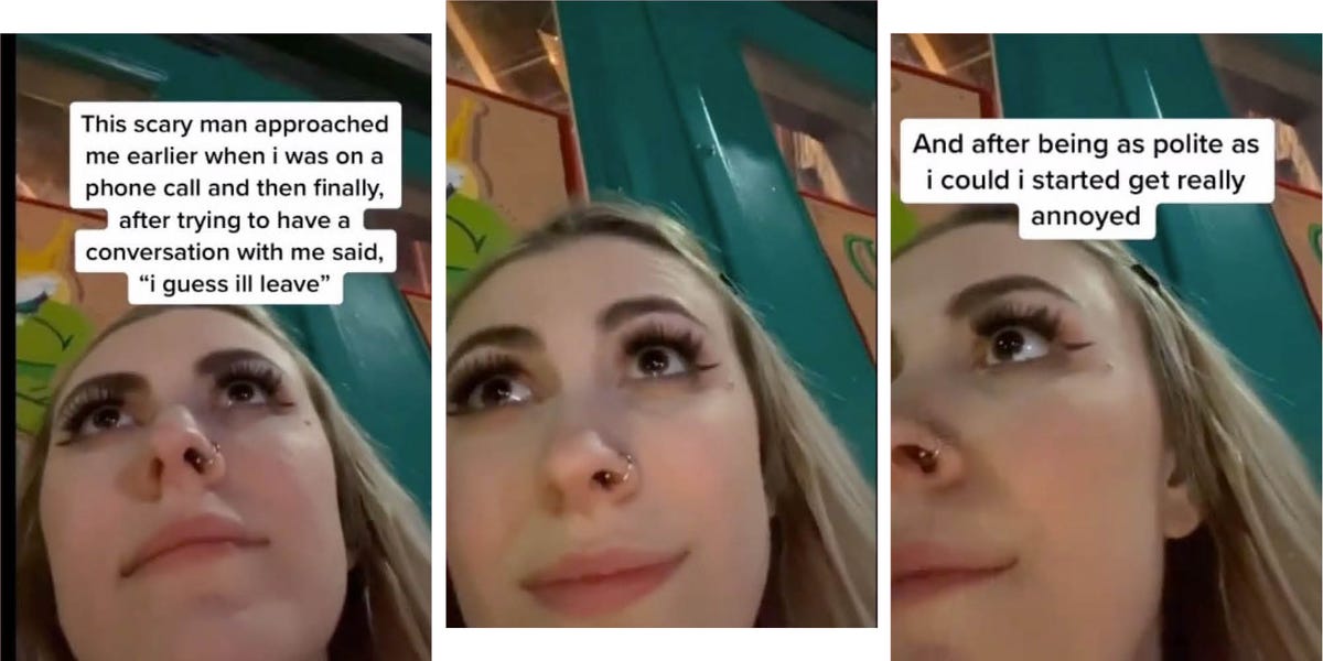 This TikTok of a woman being harassed is tragically relatable