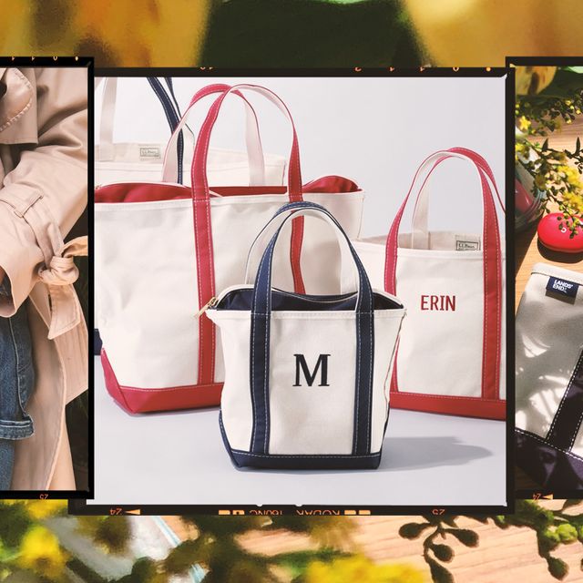 These L.L. Bean classic tote bags are perfect for fall 