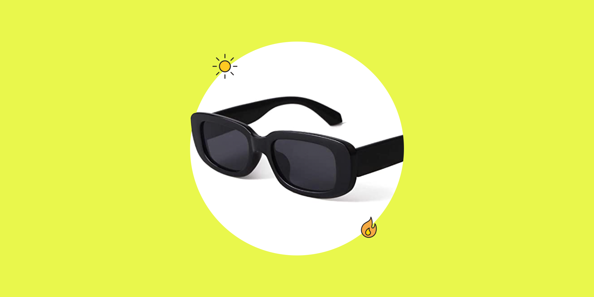te Kvadrant hegn TikTok Viral Sunglasses Amazon 2021 — Butaby Rectangle Sunglasses