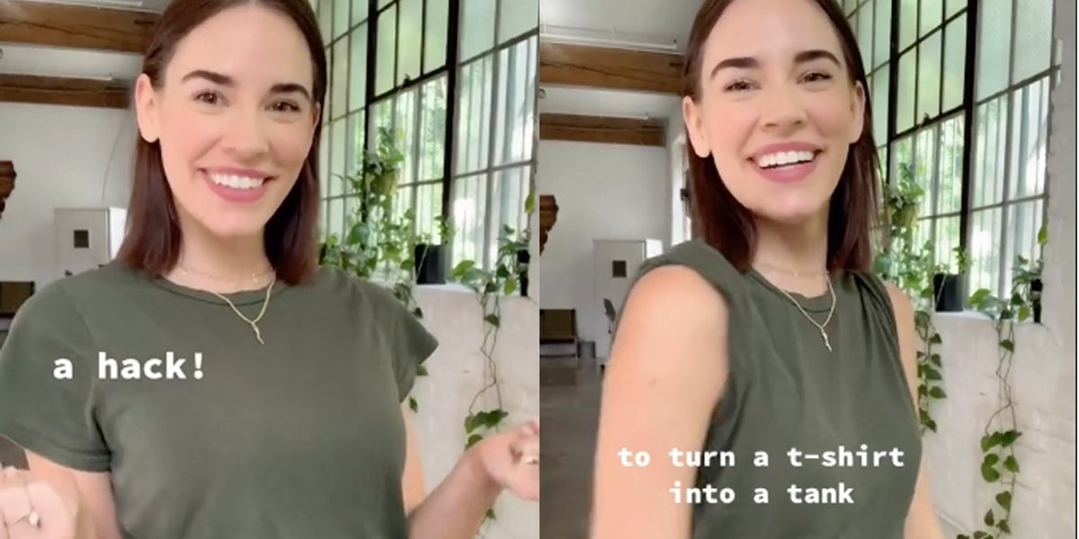 I tried the viral 'long sleeve shirt' hack - you can't wear a bra