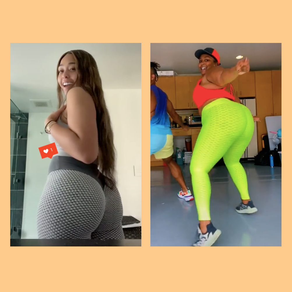 2021 Female Yoga Outfits Seamless High Waist Leggings Push Up Leggins  Sports Women Fitness Running Energy Elastic Trousers Gym Girl Tights Good  094