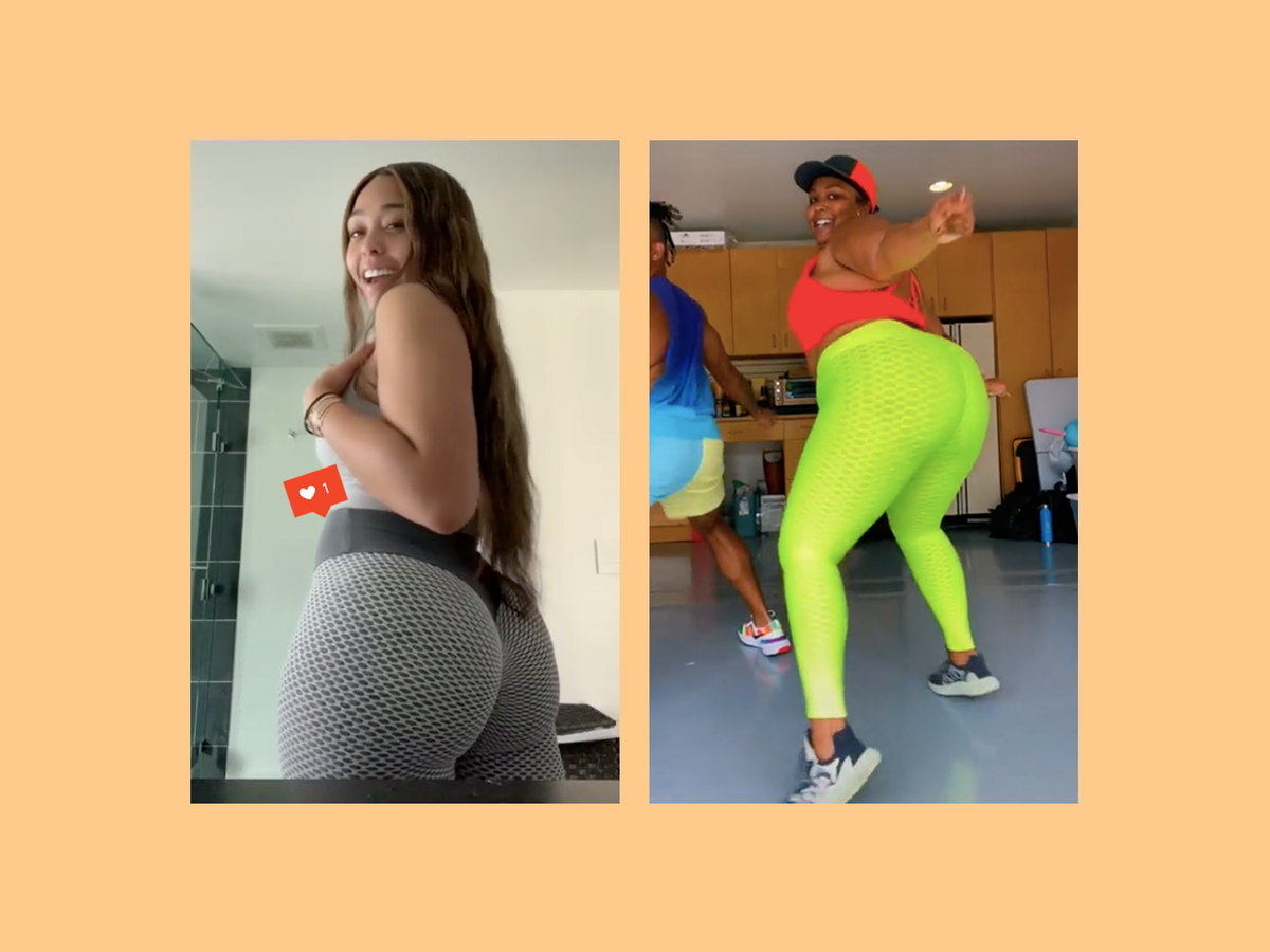 High Waisted Anti-Cellulite Leggings (Seen on TikTok) — ICONIC EVENTS