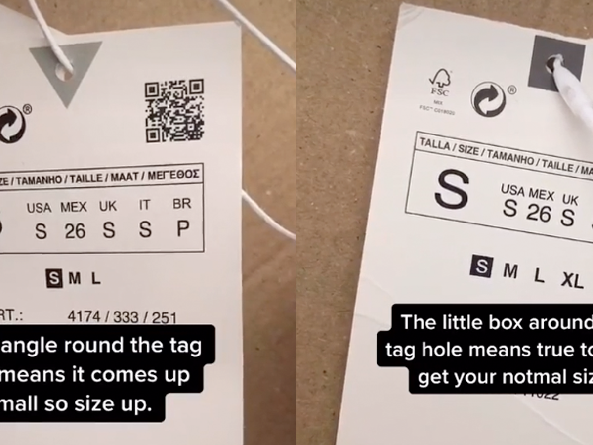 This TikTok Zara size hack is going viral