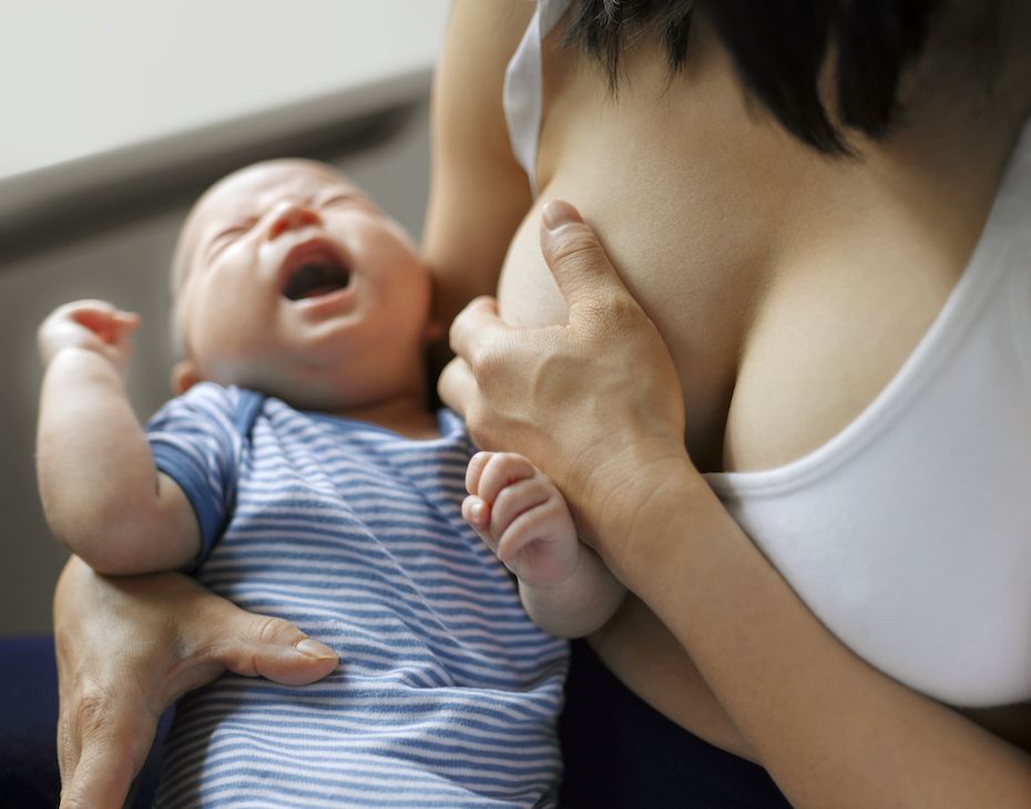 Breastfeeding Teeth Sucking Forced Videos - TikToker explains how her nipple \