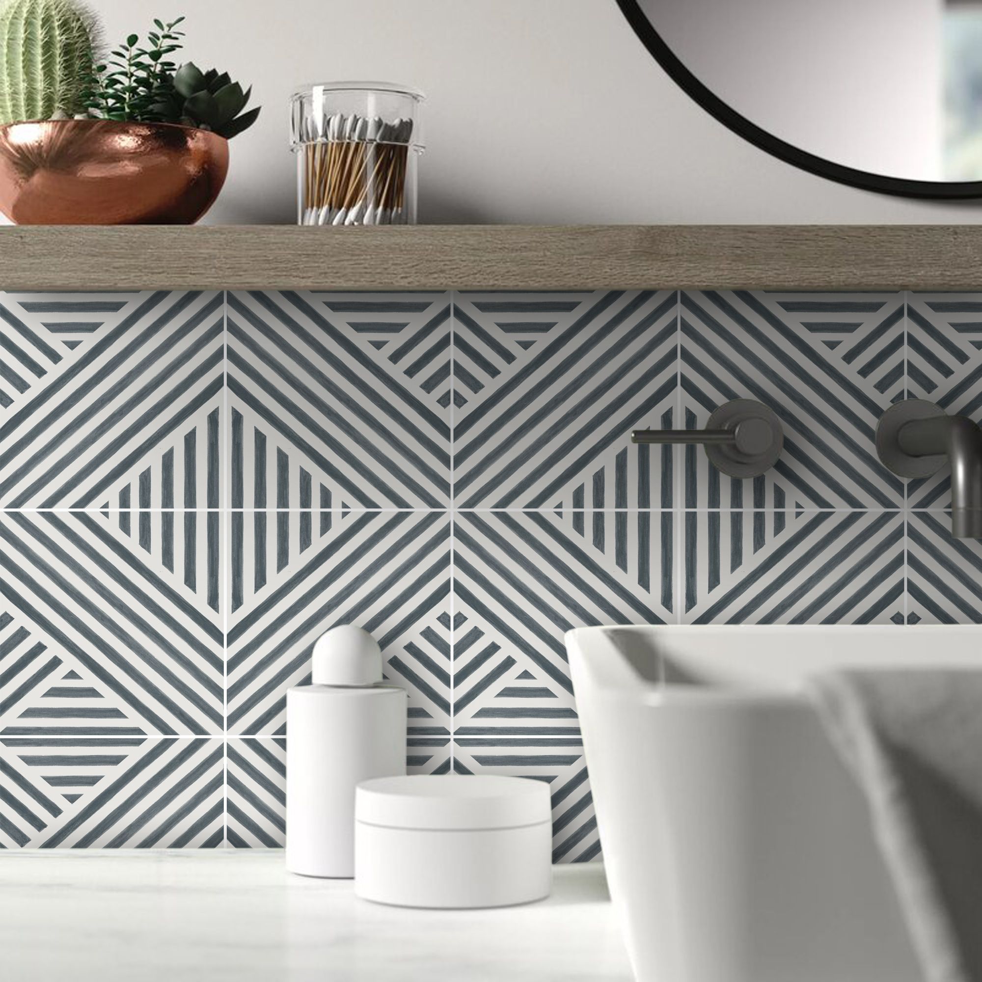 Give Your Bathroom a Fresh Look With Tile Stickers