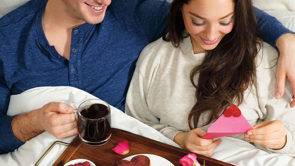 Tim Hortons' Valentine's Day Menu Includes Heart-Shaped Donuts