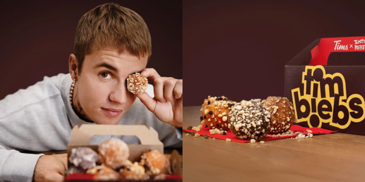 What Are the Justin Bieber and Tim Hortons 'Timbiebs' Doughnut Hole  Flavors?, FN Dish - Behind-the-Scenes, Food Trends, and Best Recipes :  Food Network