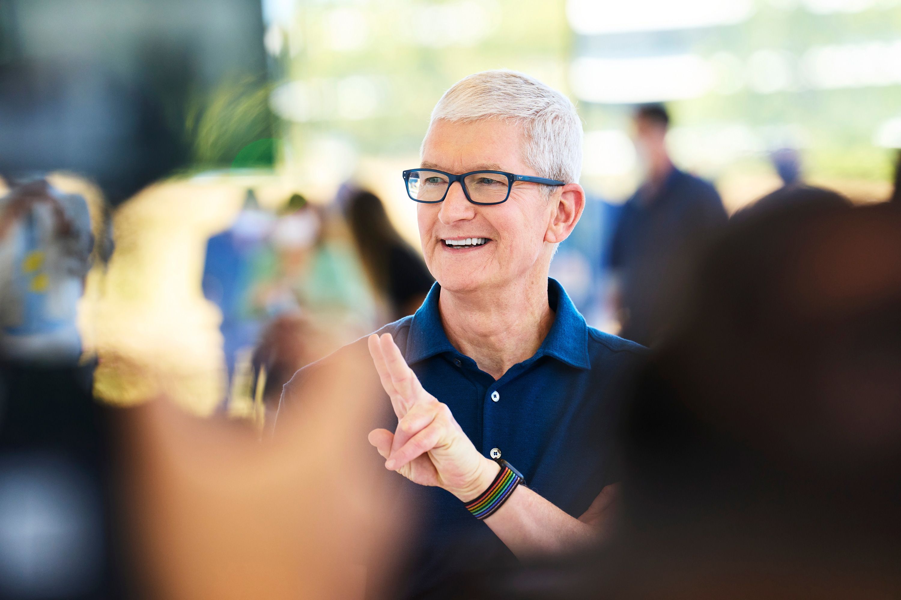 Tim Cook wants you to put down your iPhone