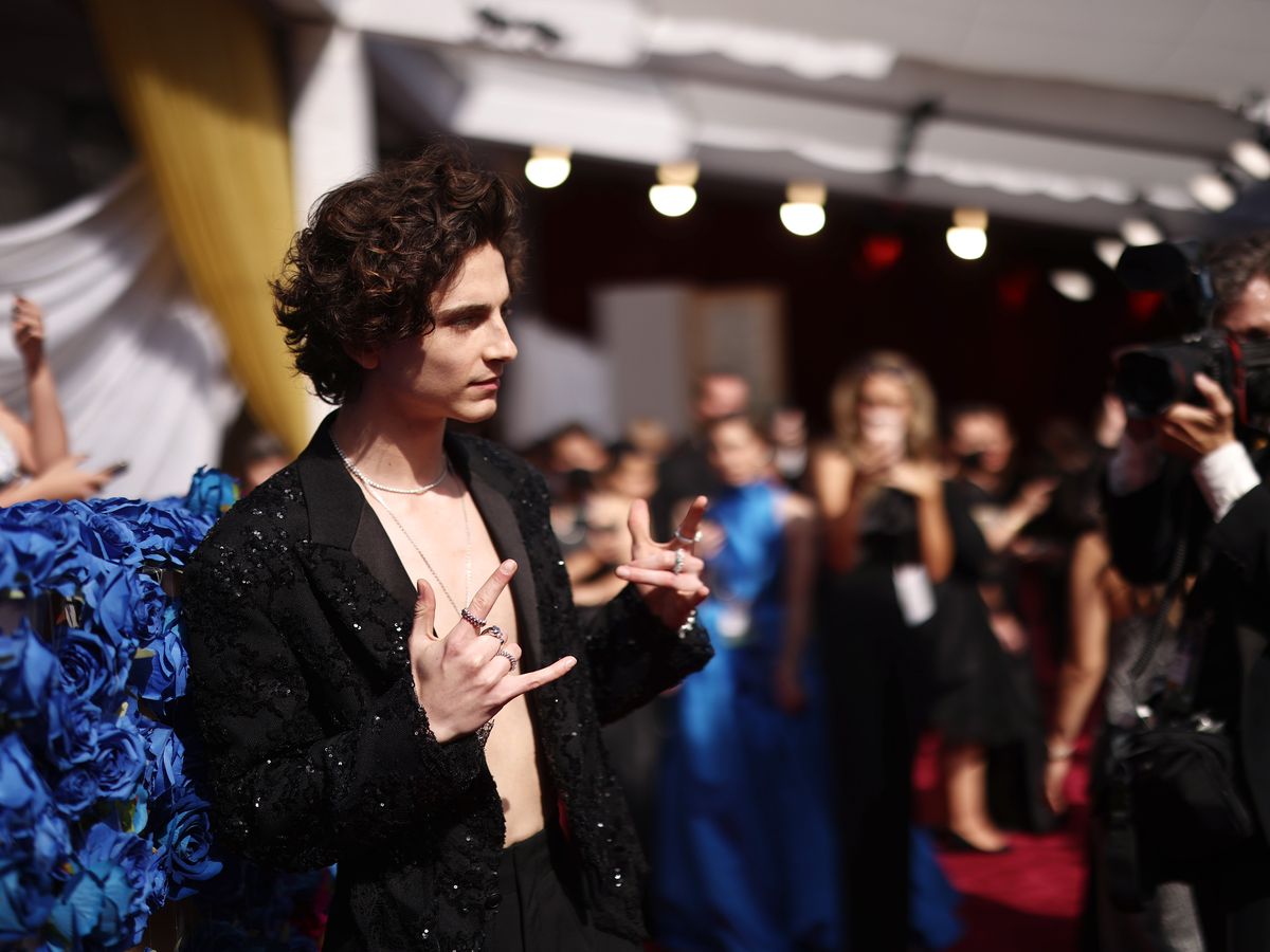 Timothée Chalamet y su alegato sobre el género: aparece con un traje de  mujer en los Oscar, Moda, S Moda