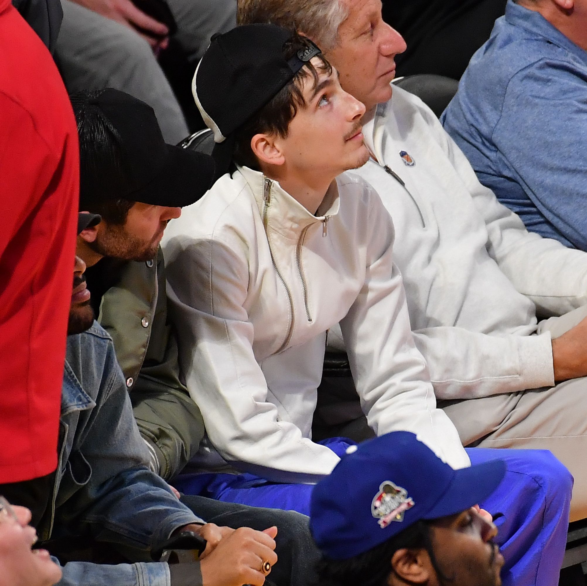Timothée Chalamet Wore My Favorite Middle School Shoes to an NBA Game