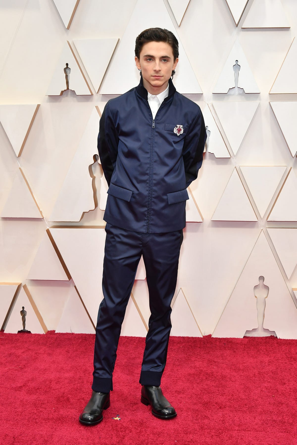 Timothée Chalamet 2020 Academy Awards - Timothée Chalamet Oscars Brooch