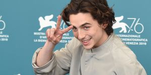 venice, italy   september 02  timothee chalamet attends the king photocall during the 76th venice film festival at sala grande on september 02, 2019 in venice, italy photo by stephane cardinale   corbiscorbis via getty images