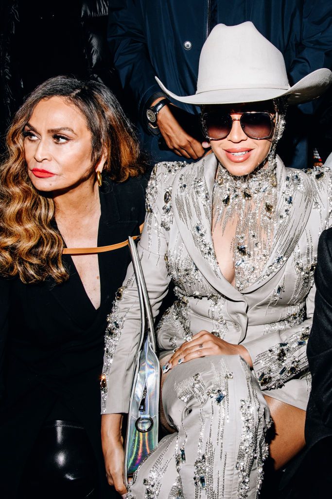 Beyoncé Went Full Cowgirl in the Front Row at Luar’s NYFW Show