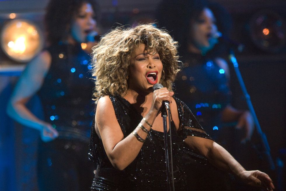 Tina Turner tritt auf