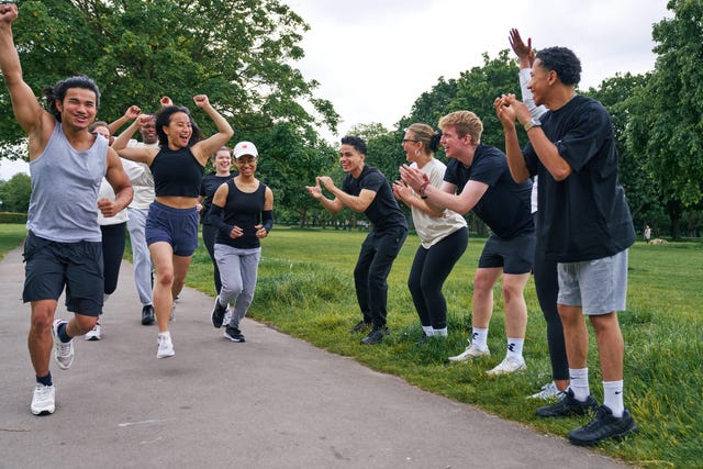 tinder x runna solemates run club
