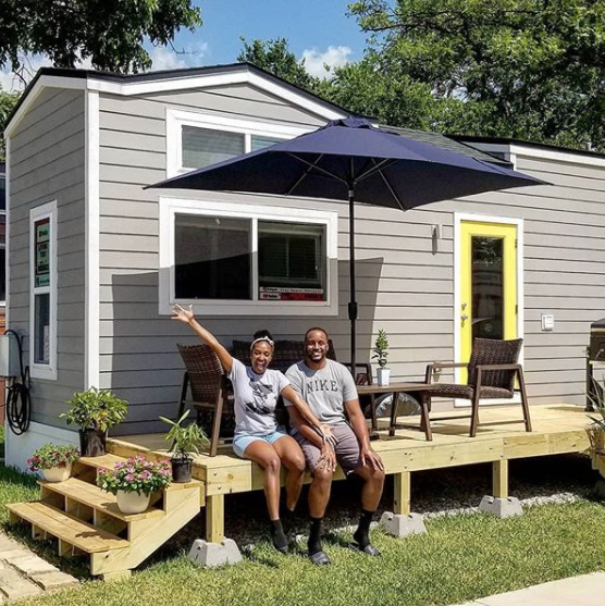 tiny house lifestyle living tiny with the bushes
