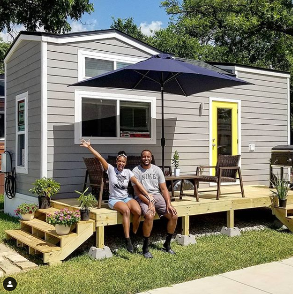 tiny house lifestyle living tiny with the bushes