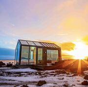 tiny home in iceland