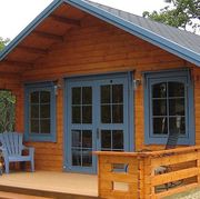 House, Building, Log cabin, Property, Shed, Home, Siding, Cottage, Garden buildings, Porch, 