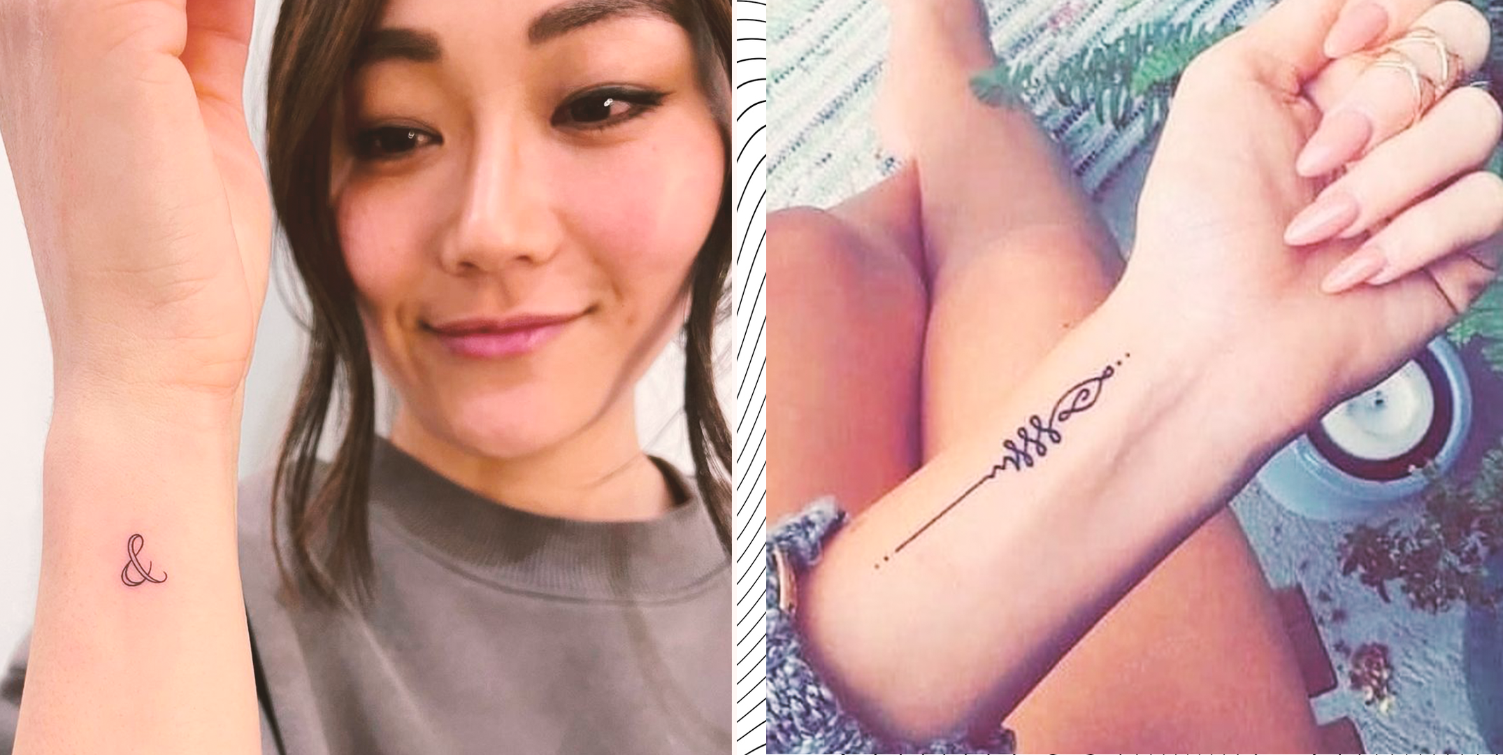 HelloBeauty BFFF tattoos. THANKYOU | Instagram