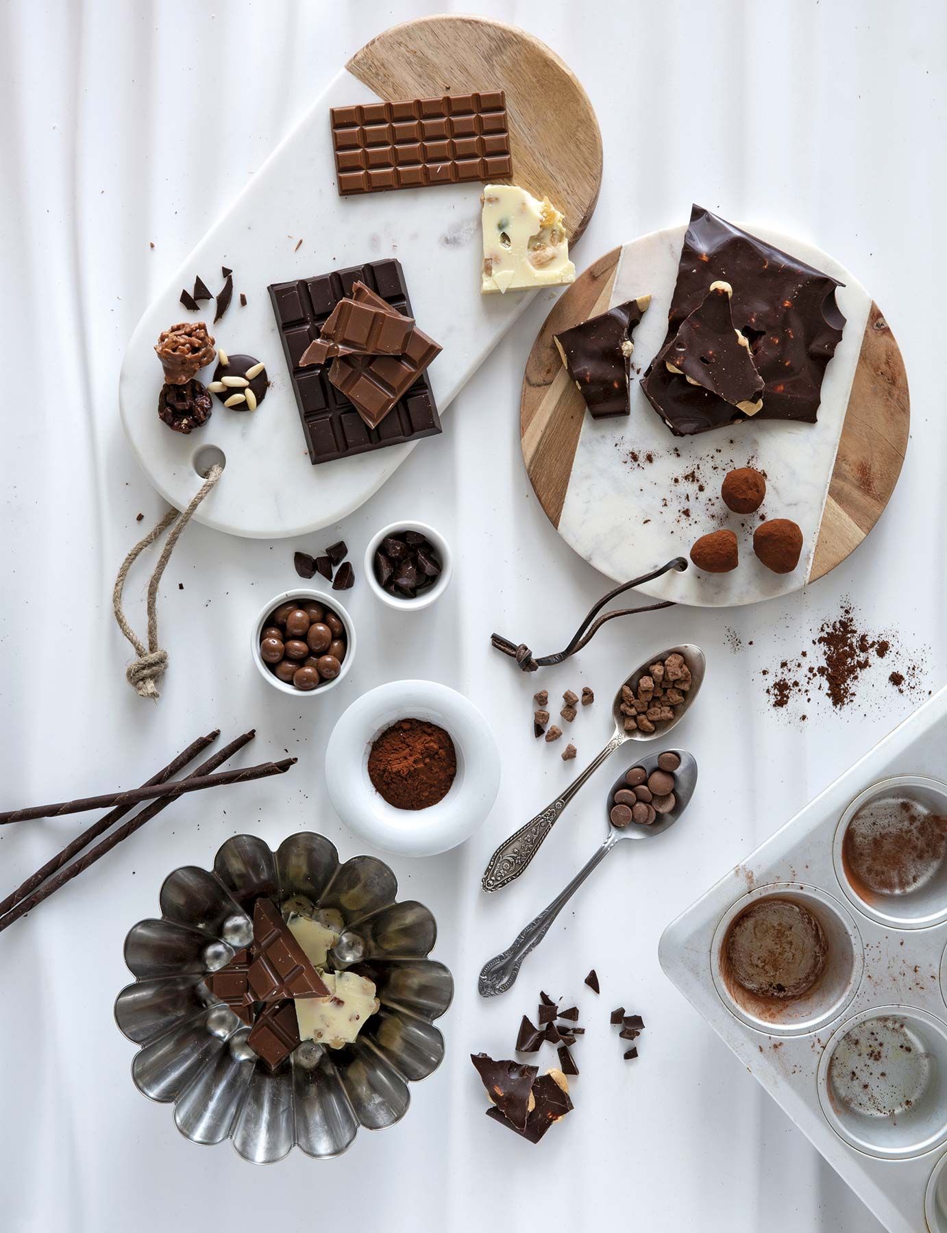 Propiedades del chocolate, recetas con chocolate - Alimentos