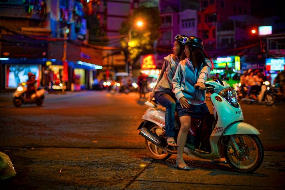 De motorfiets is het meest gebruikte vervoermiddel in Ho Chi Minhstad