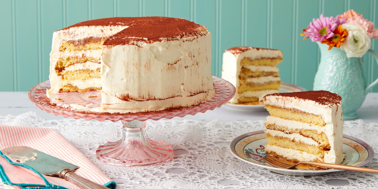 Tiramisu Cake Recipe - How to Make Tiramisu Cake