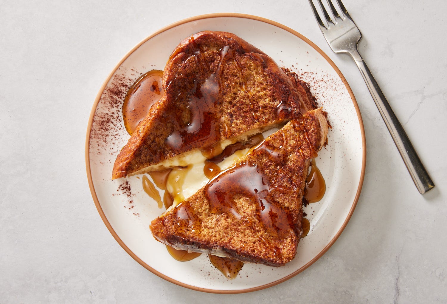 Tiramisu-Stuffed French Toast Is The Breakfast Dreams Are Made Of