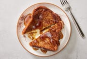 tiramisu stuffed french toast