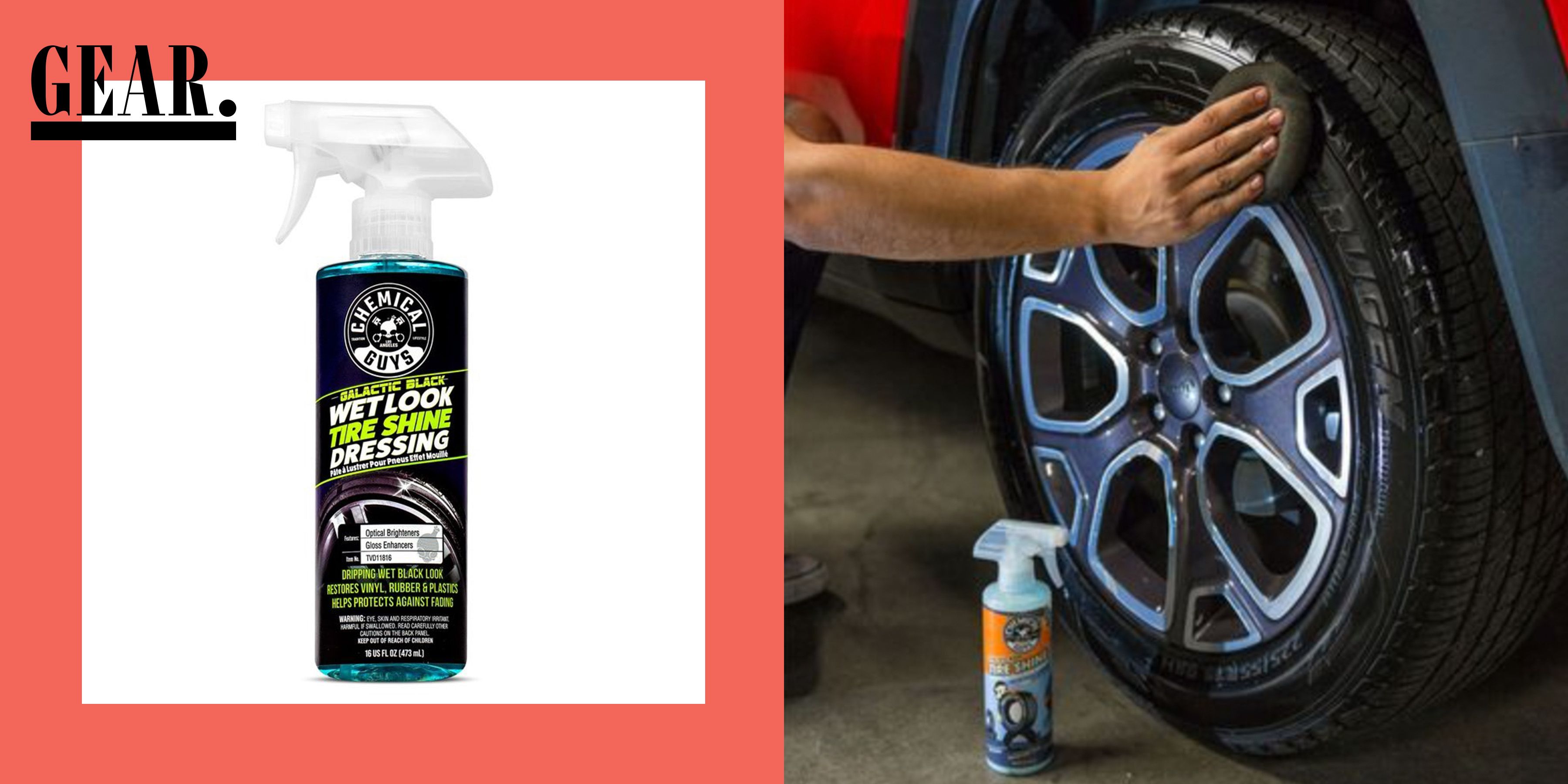 Magic Blue Tire Shine Protection TIRE DRESSING Long lasting High Glossy 1  Gallon