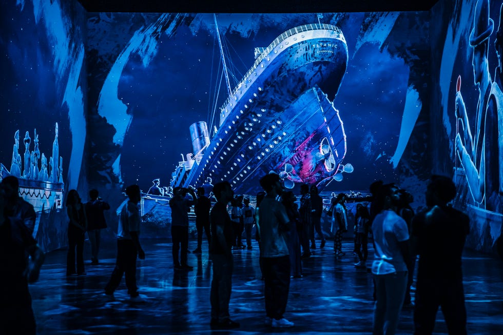 muestra inmersiva del titanic