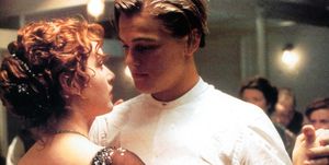 Kate Winslet And Leonardo DiCaprio In 'Titanic'