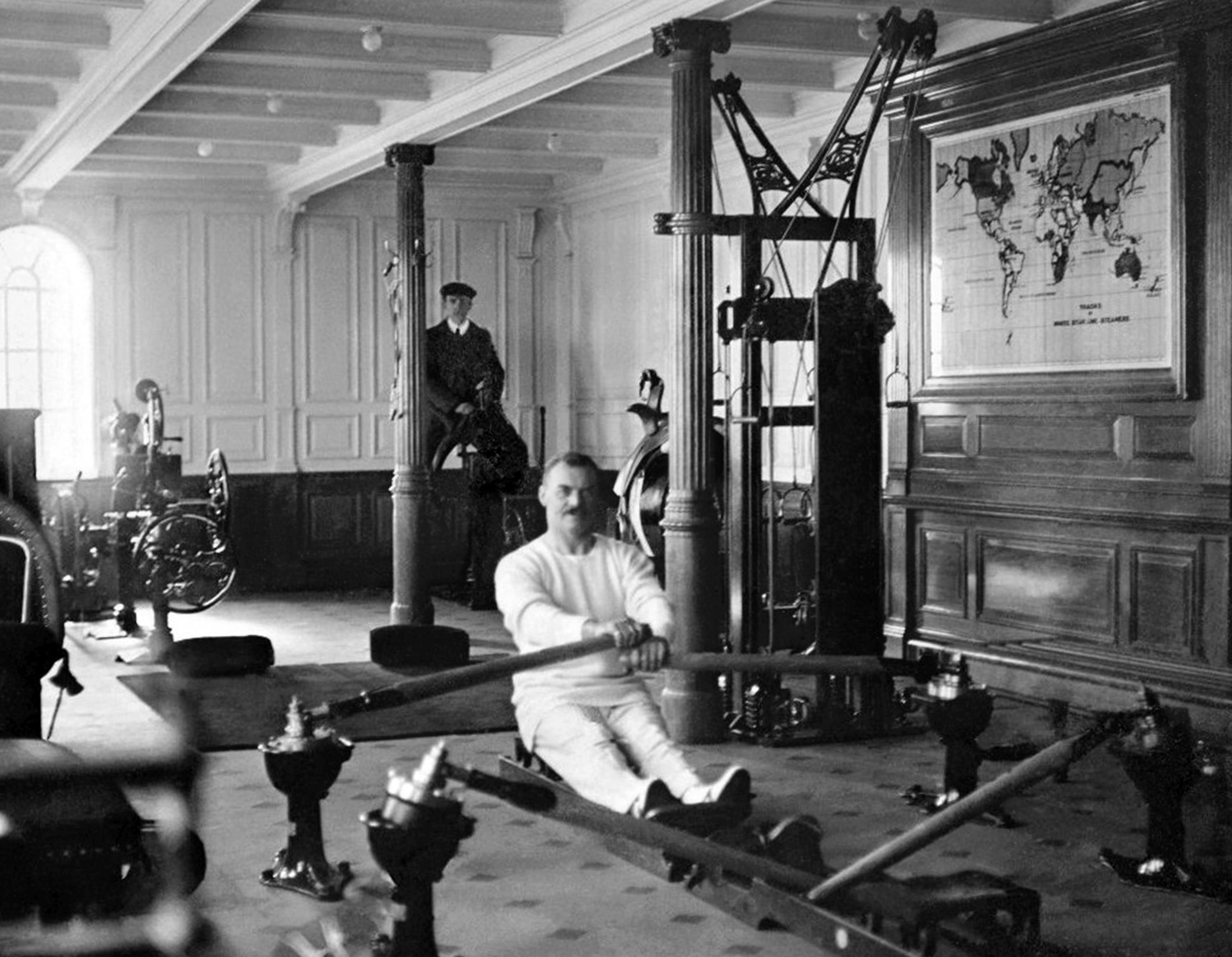 See Rare Photos of the Titanic's Exclusive First-Class Gym