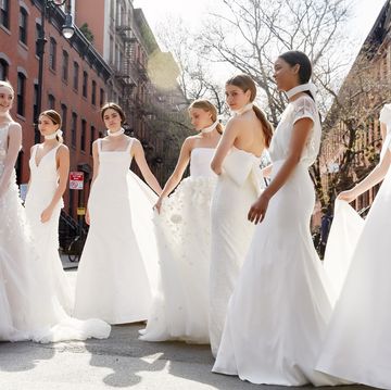 Gown, Wedding dress, Dress, Bride, Clothing, Photograph, Bridal clothing, Bridal party dress, Shoulder, Fashion, 