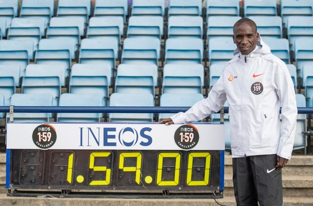 Eliud Kipchoge Ineos 1:59 challenge