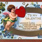'To My Valentine', American Valentine card, c1908. Artist: Anon