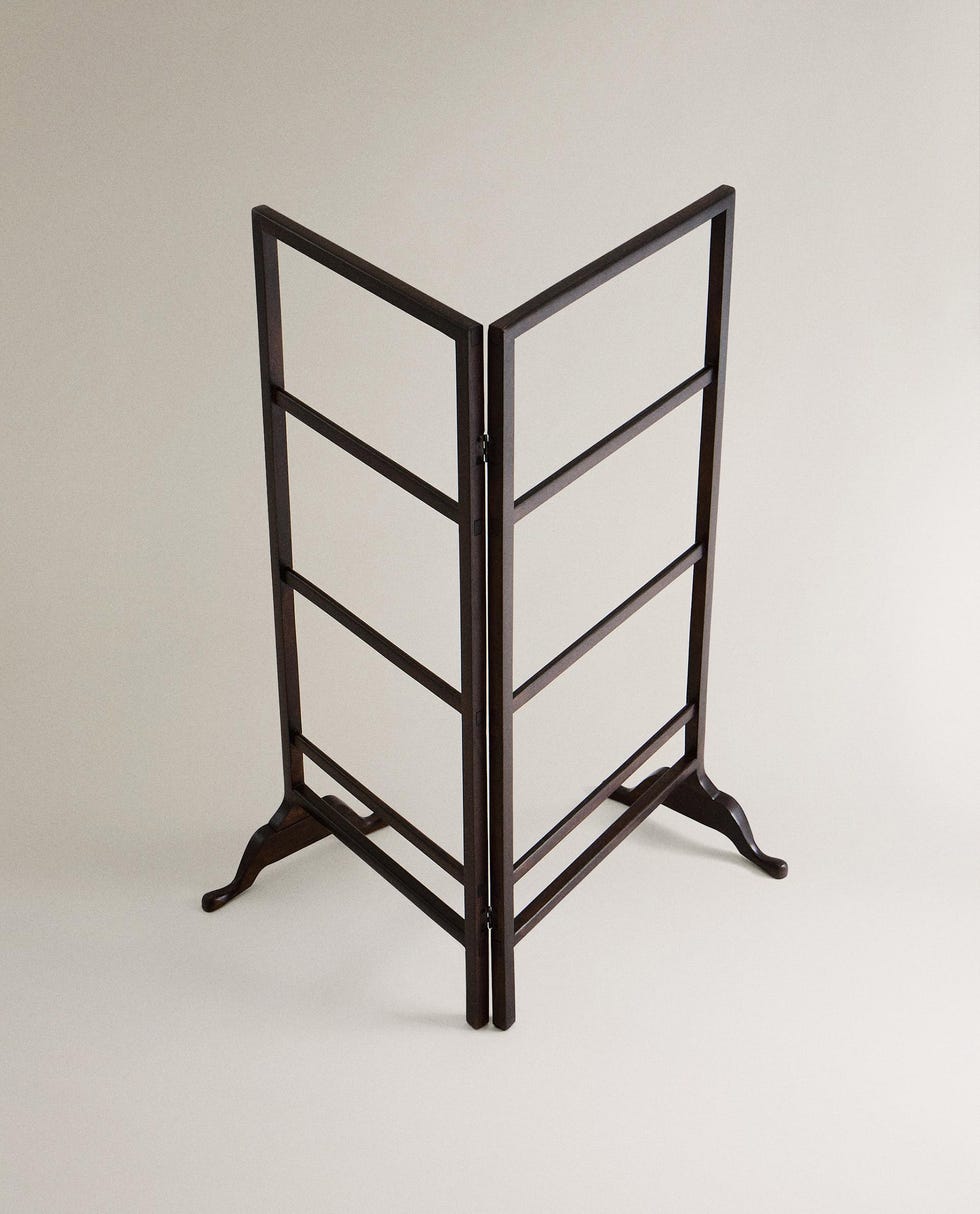 toallero plegable de madera