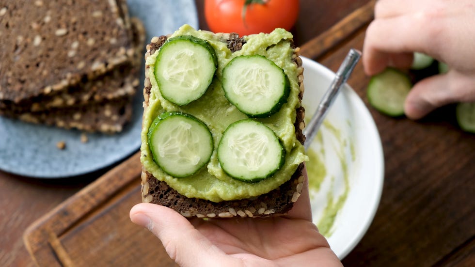 salsa aguacate y pepino
