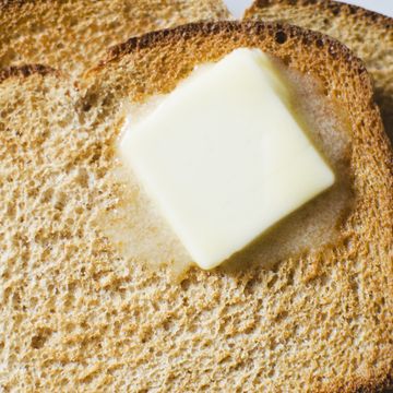 toast with meltin butter