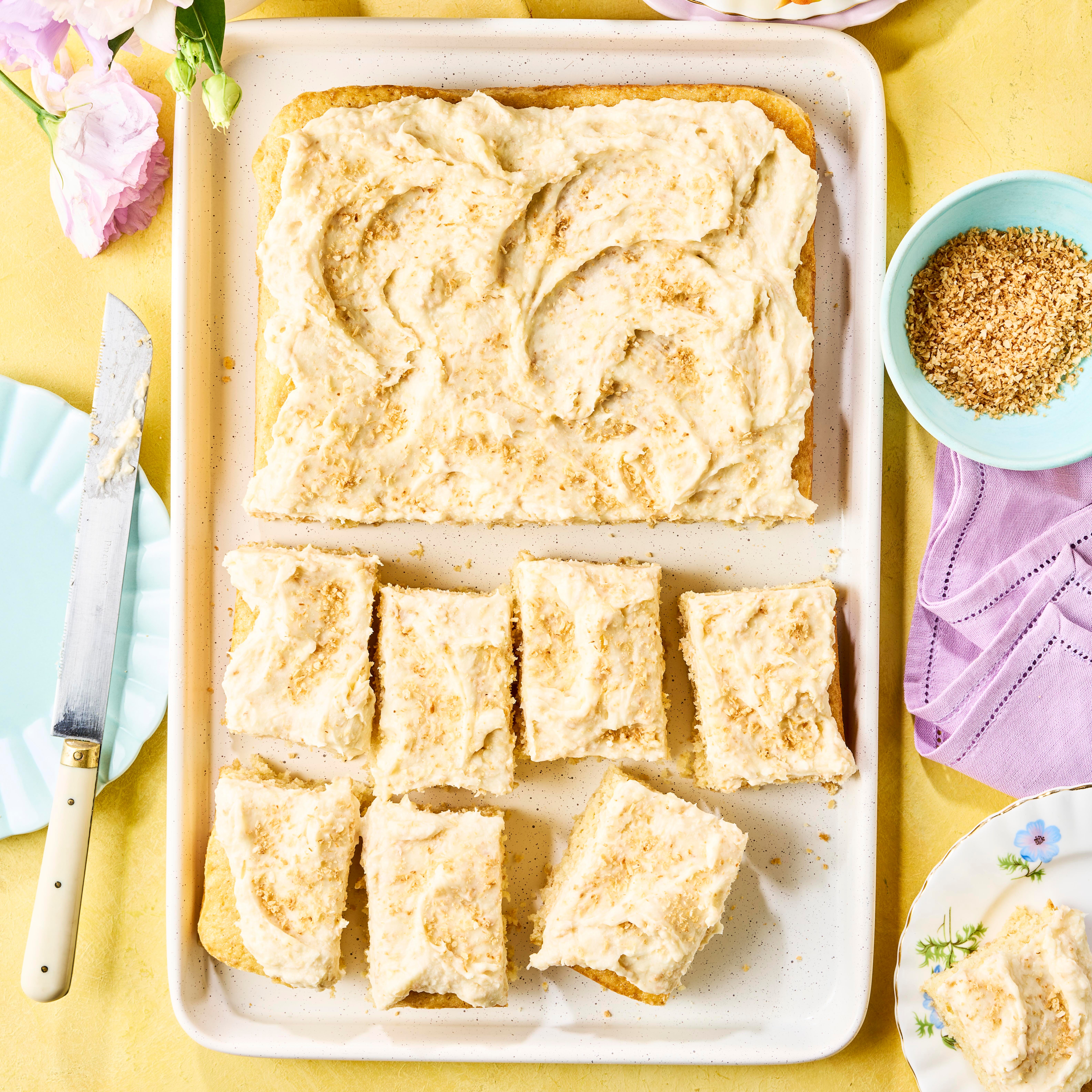toasted coconut cake