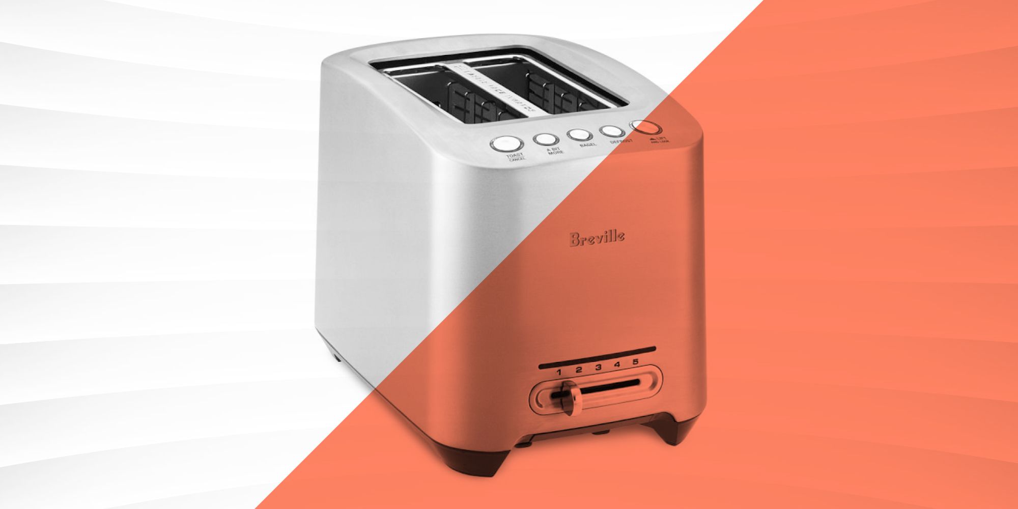 Bit More 4-Slice Toaster  Get your perfect toast with Breville