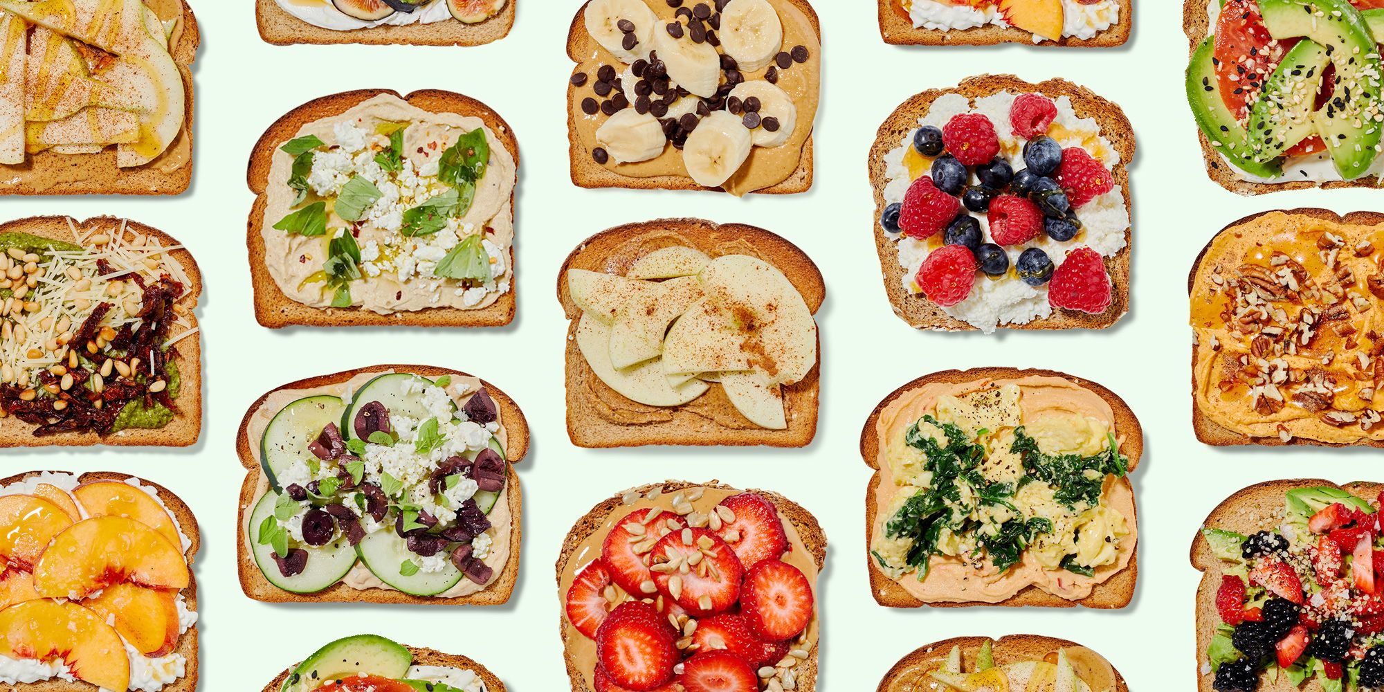 Sporvogn salut mikrocomputer 15 Healthy Toast Recipes - Filling Breakfast Toast Ideas