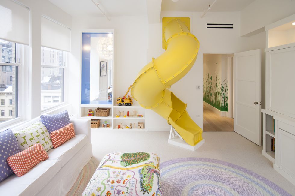 Ideas de decoración: convierte tu casa en un parque de juegos con un tobogán  interior — idealista/news