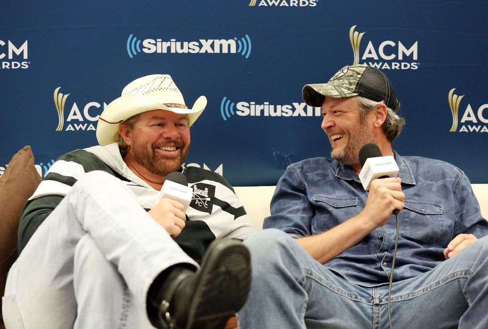 siriusxm's the highway channel broadcasts backstage leading up to the academy of country music awards