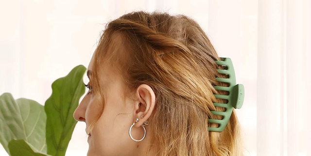 These 3 Easy Claw Clip Updos Will Keep Your Super Thick and Long