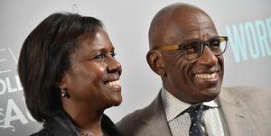 'today' show co host al roker and his wife deborah roberts with their kids on instagram