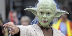 today    airdate 10302009    pictured l r hoda kotb as yoda    nbc news today co hosts celebrate halloween by dressing up in lavish star wars costumes and indulging in jedi jeopardy on the plaza  photo by peter kramernbcu photo banknbcuniversal via getty images via getty images