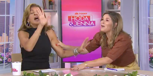 hoda kotb called out jenna bush hager on the 'today show' for a super important reason