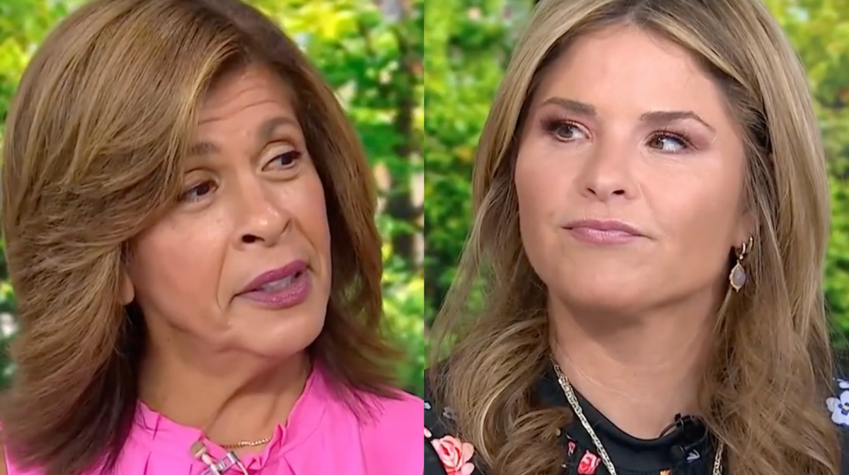 Today's Hoda Kotb Bluntly Corrects Jenna Bush Hager's Word Blunder