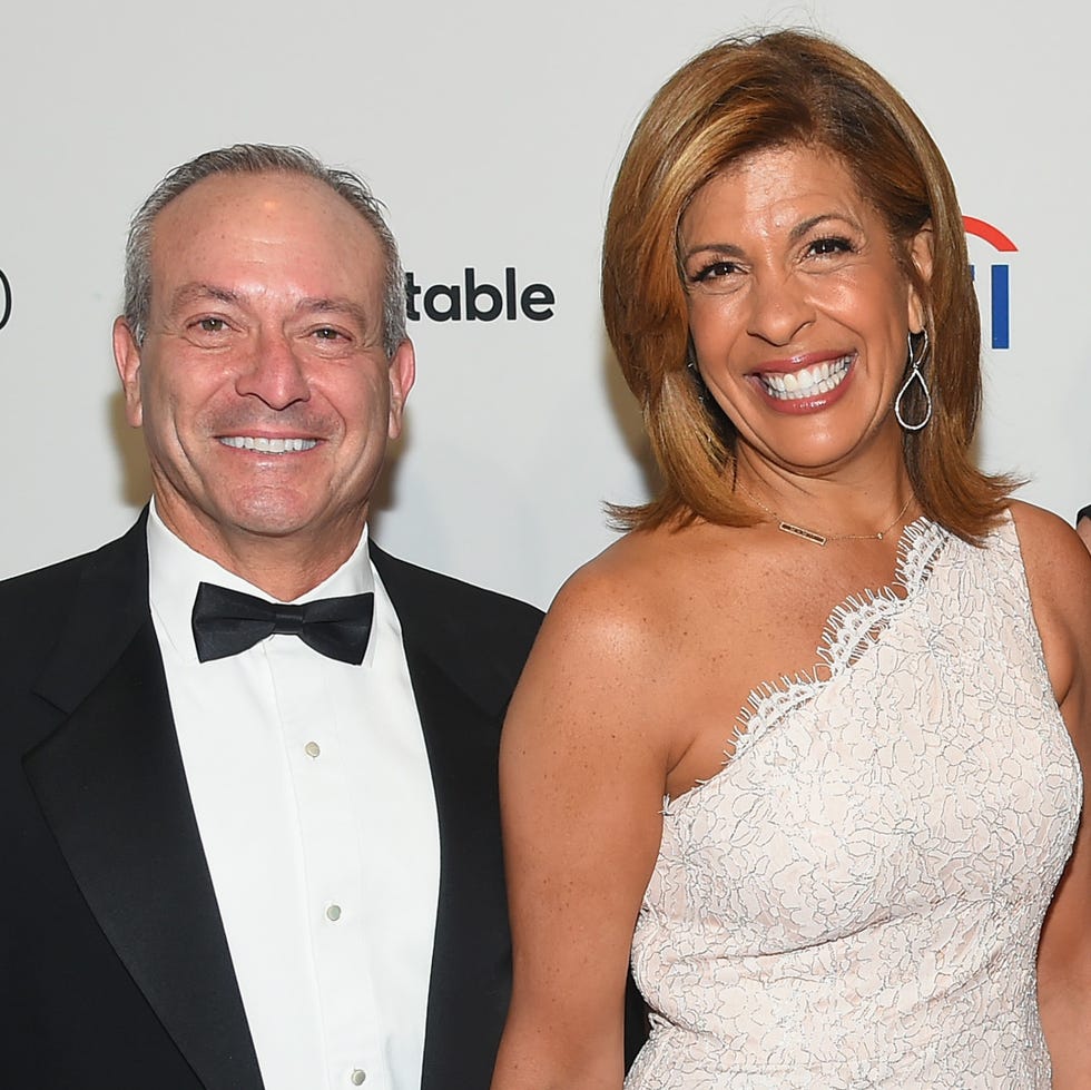 'today' show cohost hoda kotb with financier joel schiffman